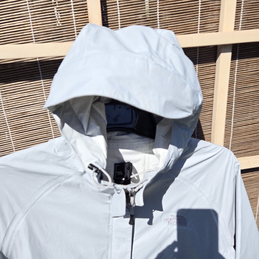 The north face hy-vent 2.5L rain jacket L Light Grey - Picture 7 of 15